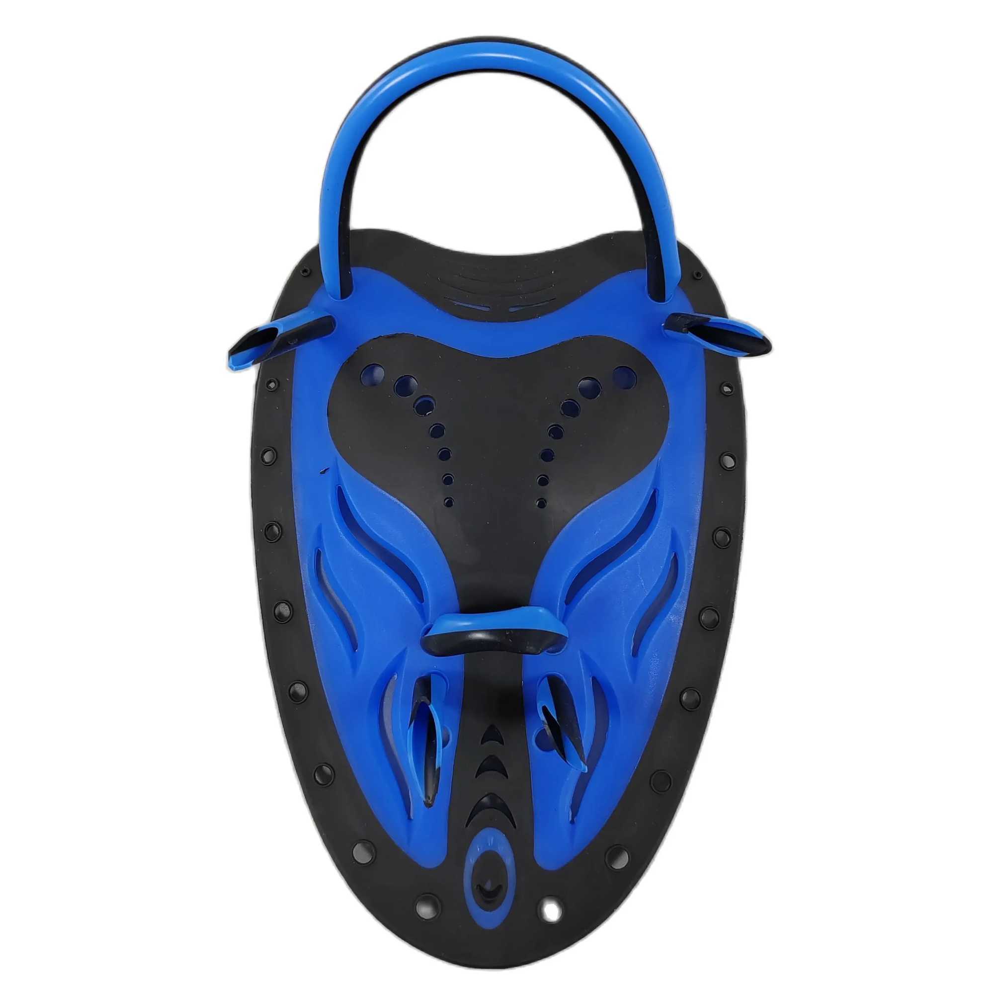QYQ Adult Adjustable Silicone Hand woven Strap Diving Gloves Finger Collar Learning and Training Equipment Professional Swimming Paddles Frog FingersY