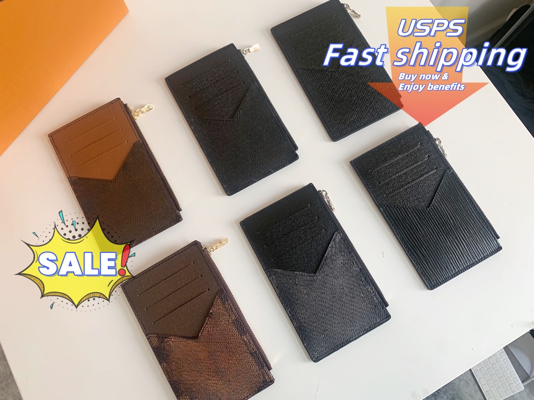 High Quality Women Purse Top Starlight No Box Designer Fashion Genuine Leather All-match Ladies Single Zipper Classic Purses Leather Wallets Womens Wallet
