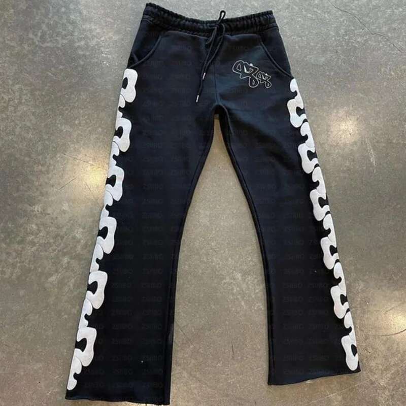 Y2k Workwear Haruku Fashion Casual Loose Rock Straight Wide Leg Hip-Hop Street Wear Jogging Pants Women