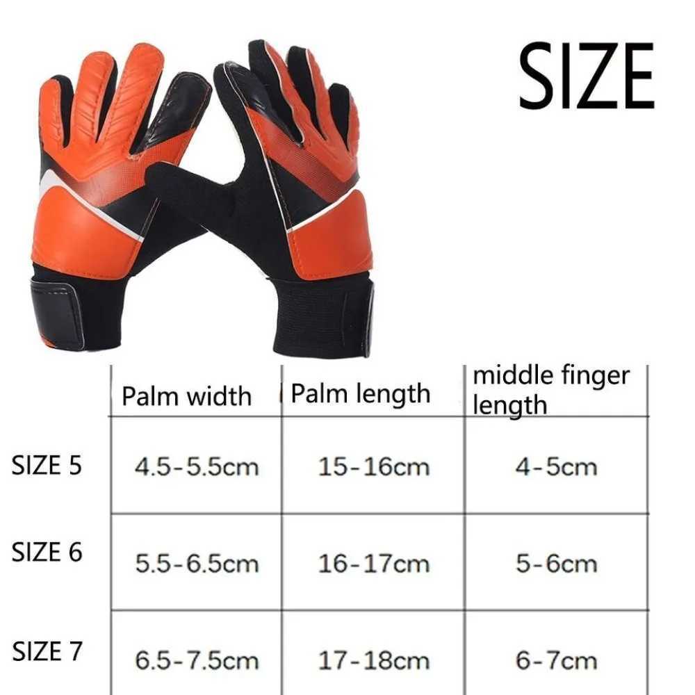 Wear resistant goalkeeper gloves new adjustable anti slip football gloves finger protection waterproof football glovesXJ250412