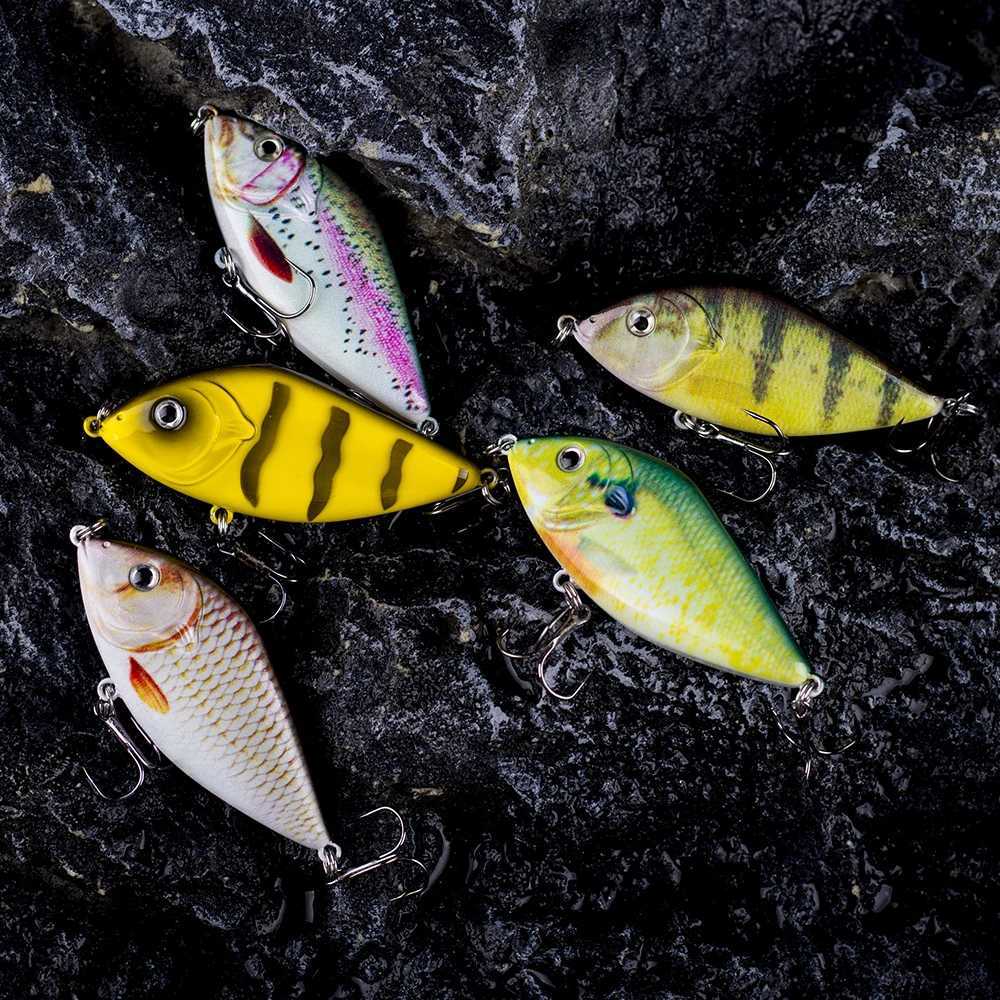 Magnisher Small Size Slider Jerkbait 7cm 14.5g Slow Sinking Rattle Lure Fishing Jerk Hard Bait Pike Lures Wobbler Jerkbait Musky Z250411