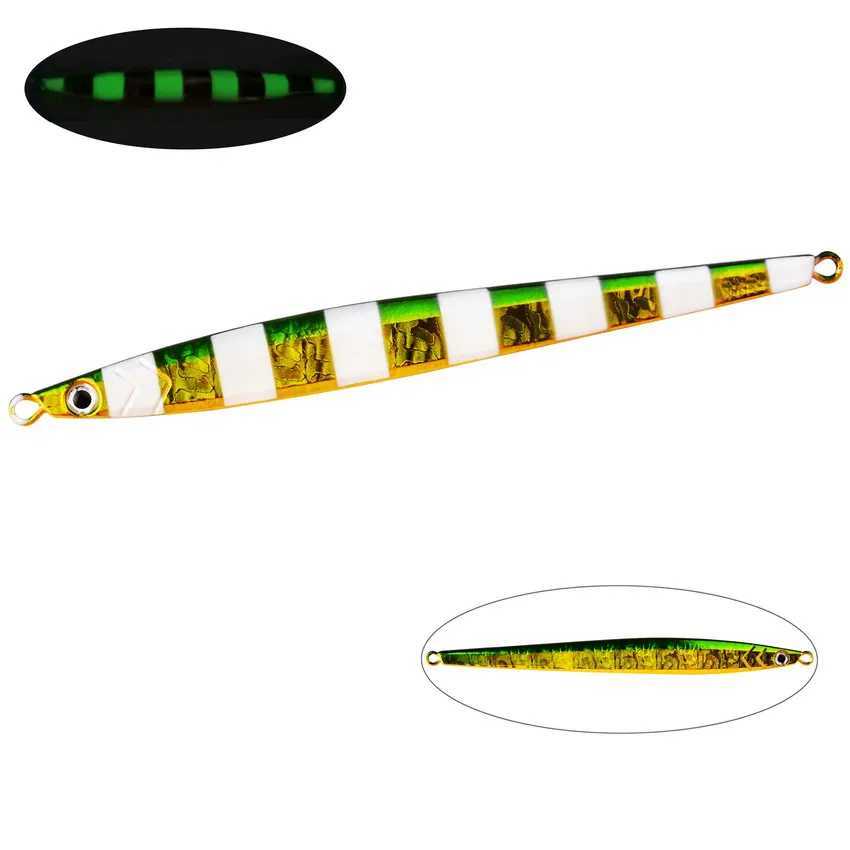 5Pcs Japen Metal Cast Jig Spoon 60g 80g 100g 120g Shore Casting Jigging Fish Sea Bass Fishing Lure Kit Artificial Bait Tackle Z250411