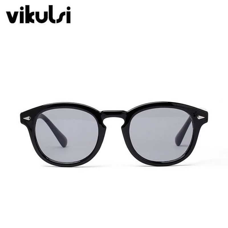 Classic Johnny Depp Round Sunglasses Women Retro Rice Nail Small Oval Sun Glasses Men TONY Blue SunGlasses Ocean Lens UV400C250411