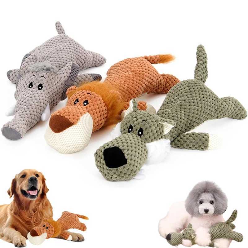 High Quality Pet dog toys for large dogs cute plush squeeze filled toys durable wool chew cute soft toys pet plush toys dog accessories T2504012