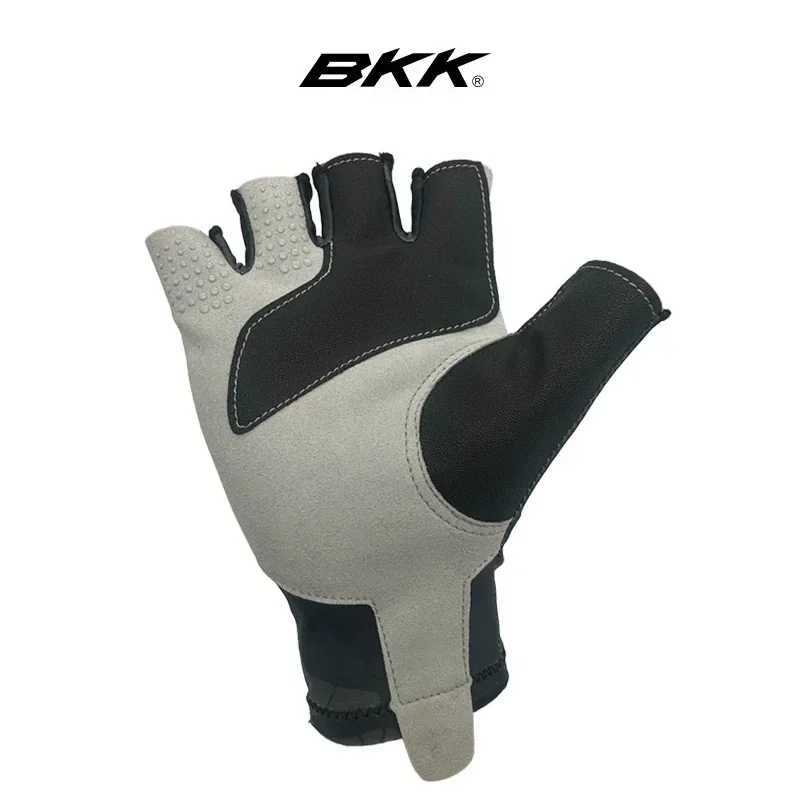 New BKIKI Fishing Half-finger Gloves Thin Outdoor Sports Non-slip Fitness Cycling FingerlessC250412