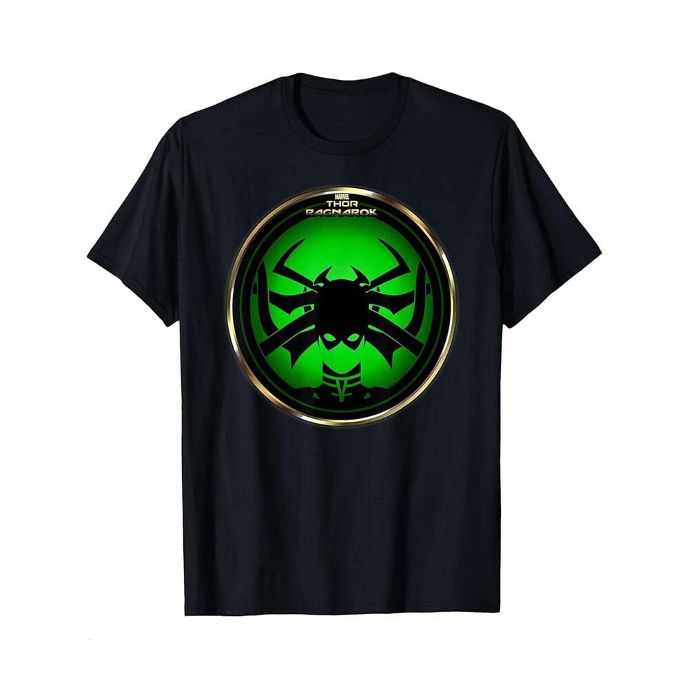 Designer T shirt Ragnarok Hela Icon Logo Magic Gem Emblem - 220g T shits