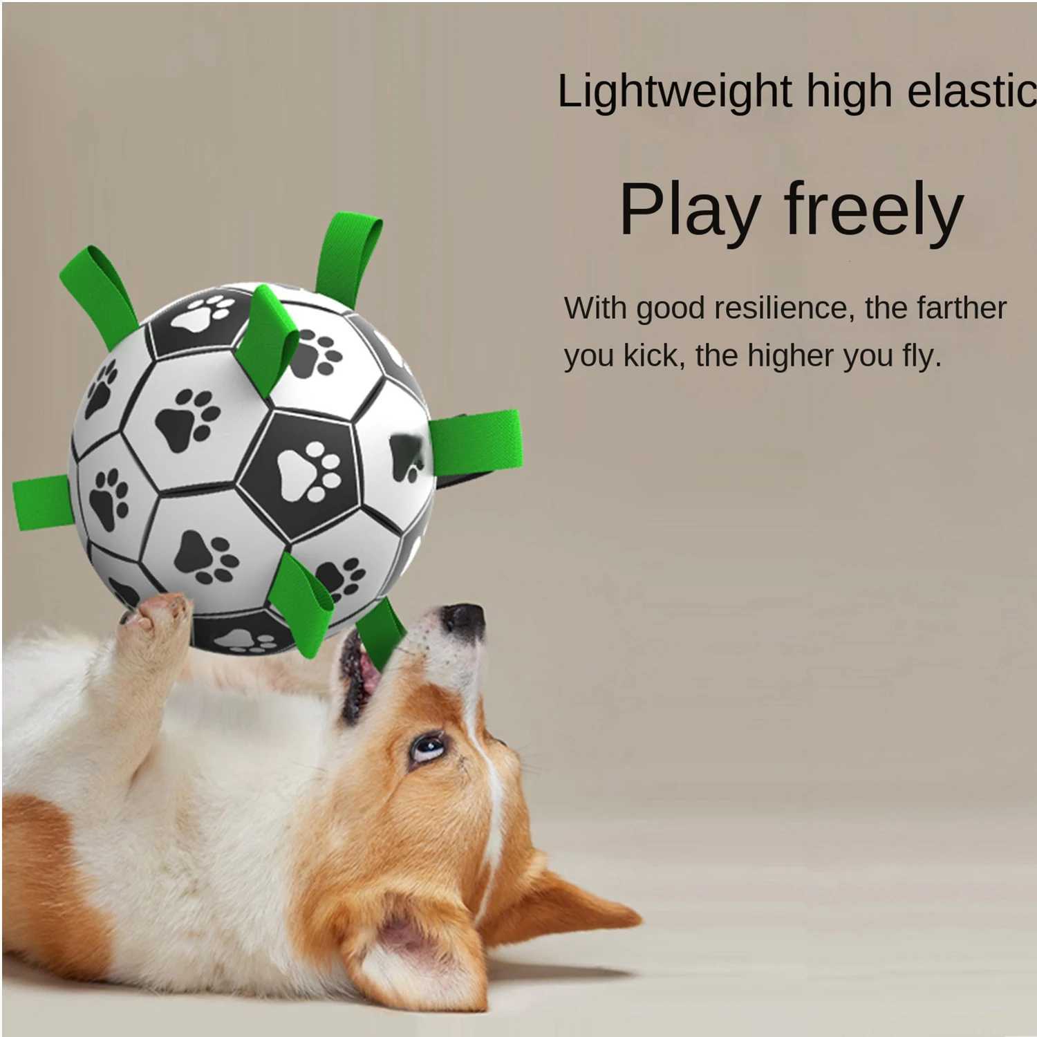 High Quality Dog toy balls pet balls dog training soccer balls pet toys and soccer needles can be purchased separately T2504012