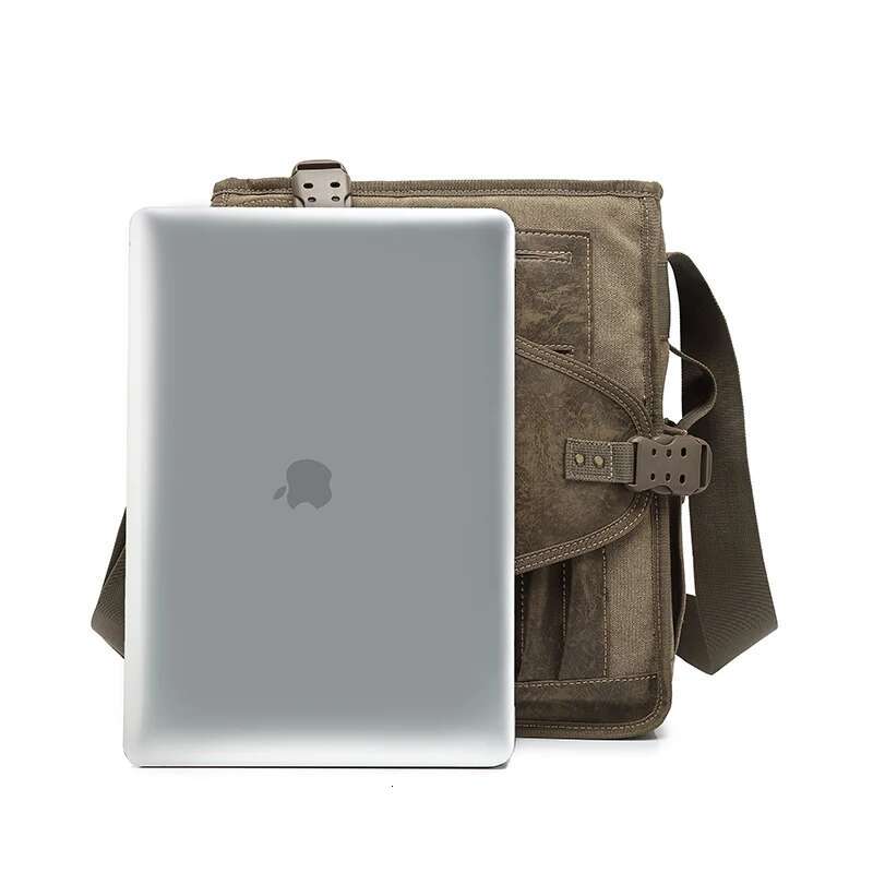Man Messenger Shoulder Bag 2022 Canvas Business Casual Zipper Handbag Male Satchel Cross Body Bags Men Bolsa Crossbody Bags Sacs