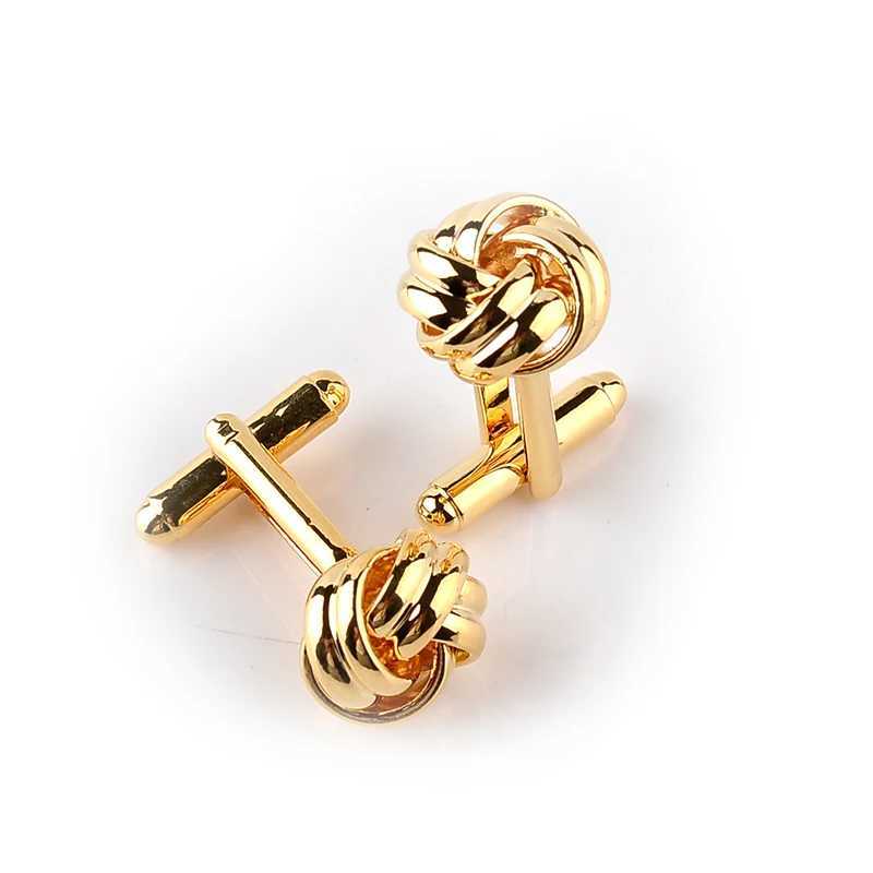High quality mens shirt cufflinks gold-plated silver plated business and wedding French shirtsT250412
