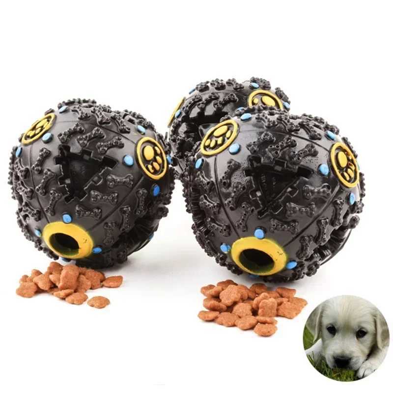 High Quality 3-color square ball pet food droplet ball pet toy dog toy sound toy squeeze ball circle T2504012