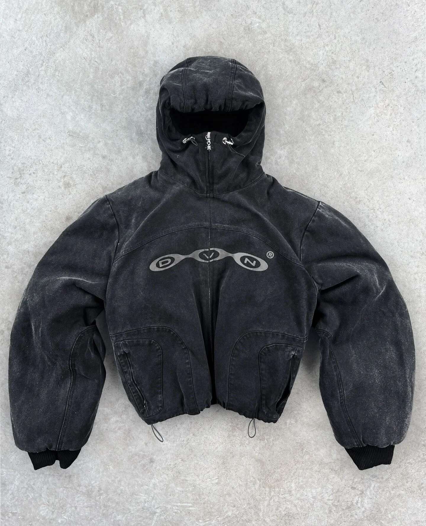 Y2k Vintage Fashion Wash Zip Up Hoodies Men Women Street Haruku Hip Hop Embroidery Long Sleeve Coats Loose Hooded Sweatshirt