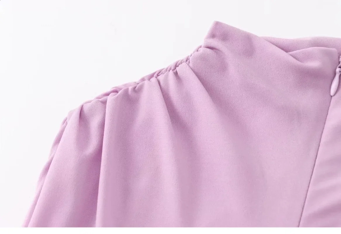 summer streetwear with multi-color pleated embroidery tight fitting dresses womens folding party dresses 250408