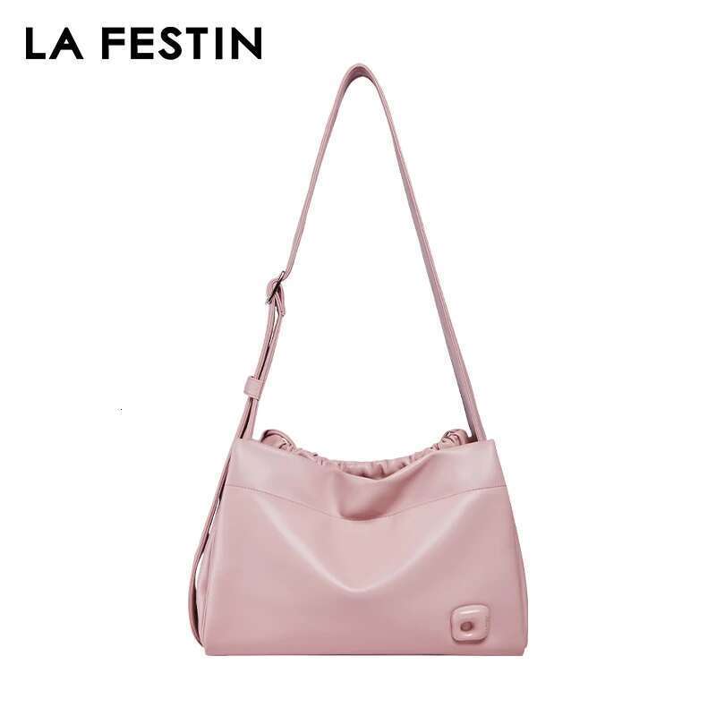 LA FESTIN Original 2024 New Large-Capacity Tote Shoulder Messenger Women's University School Big Crossbody Bag