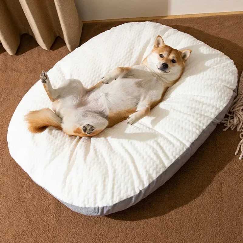 Thickened Dog Bed Nest Four Seasons Universal Dog Sleep Bed Warm and Soft Cushion Bed Detachable Dog Products X250412
