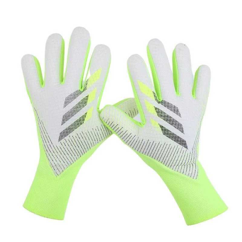 Football goalkeeper gloves latex anti slip finger protection football comparison training adult goalkeeper gloves bindingXJ250412