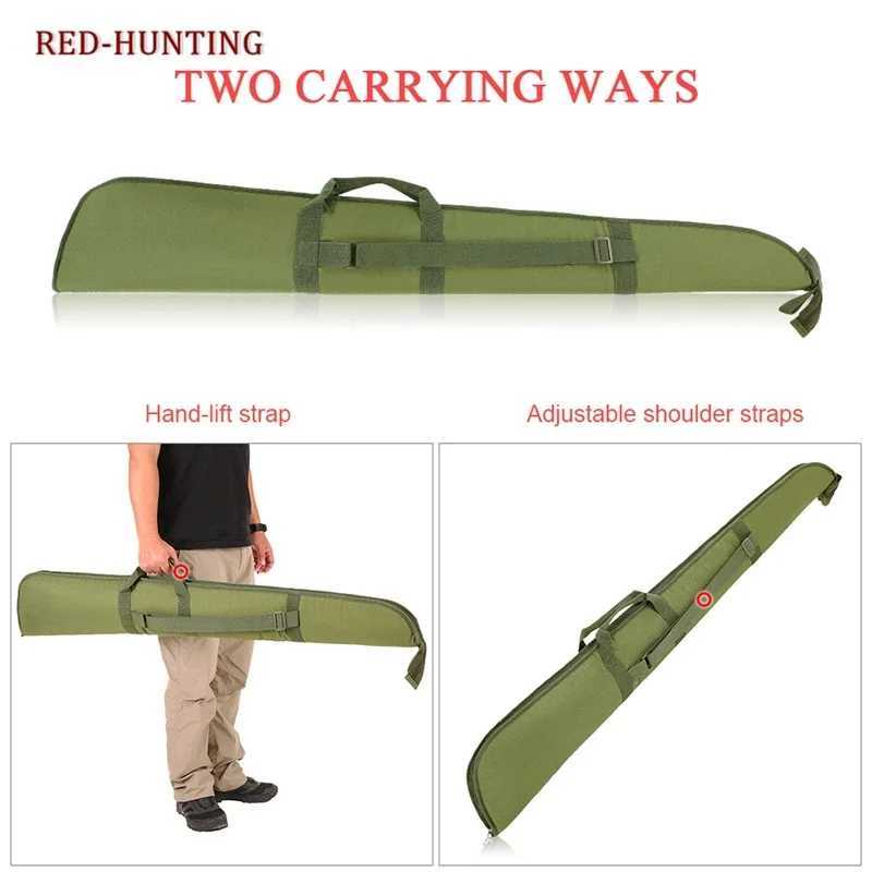 Outdoor Tactical Rifle Carry Bags Hunting Gun Case Shotgun Case Painting Shooting 130cm 51 Z250411