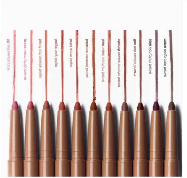 Lip liner 11 Colors Waterproof Lip Liner Pencil lift soft neutral pink balance caramel brown Lip Contour Matte Lipstick Pen Long Lasting Retro Red Lip Pencil