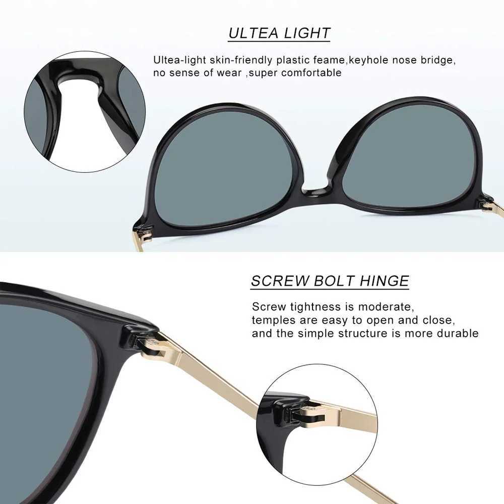 2024 New Vintage Womens Polarized Sunglasses Fashion Brand Driving Sun Glasses For Men Outdoor Round Gradient Lens Goggles Z250411