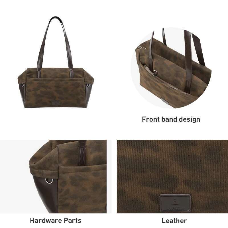 LA FESTIN Original 2025 New Tote Bags Fashion Shoulder Brand Women High-Capacity Leather Bag