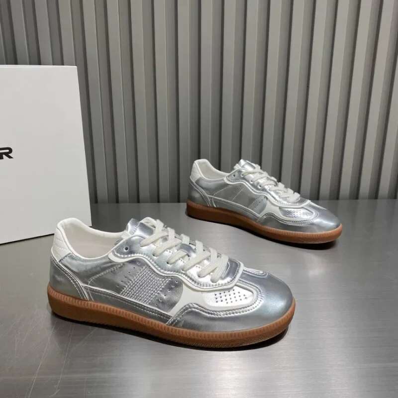 Summer New Women's Outdoor Walking Shoes Leisure Sports Round Head Sewing Fashion Tennis Sneakers Light Running Trainers
