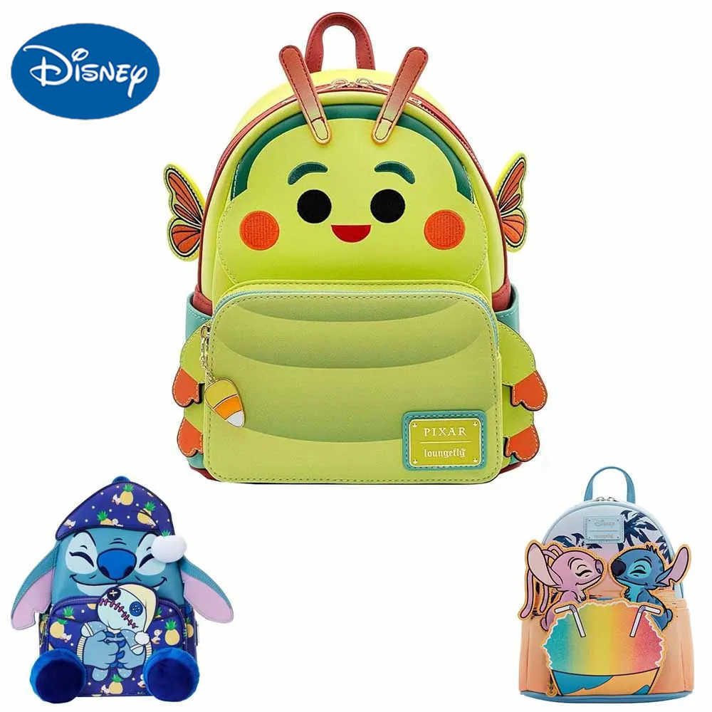 Disney Bugs Life Heimlich Cosplay Mini Backpack Primary School Backpack Girls Shoulder Bag Outdoor Leisure Bag X2504121