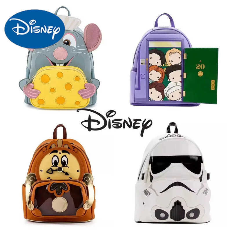 Disney Inventory New 2025 Disney Loungefly Pixar Chef Cosplay Mini Backpack Large Capacity Student Backpack Birthday Gift X250412