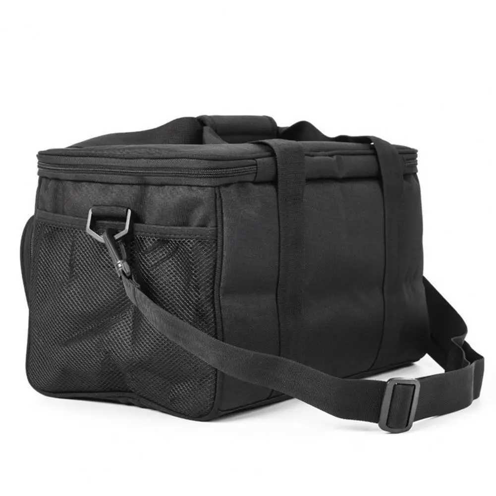 600D Canvas Travel Storage Bag Waterproof Fishing Tackle Shoulder Bag Fishing Gear Hard Lure Storage Bag Fishing Tool Bait Bag Z250411
