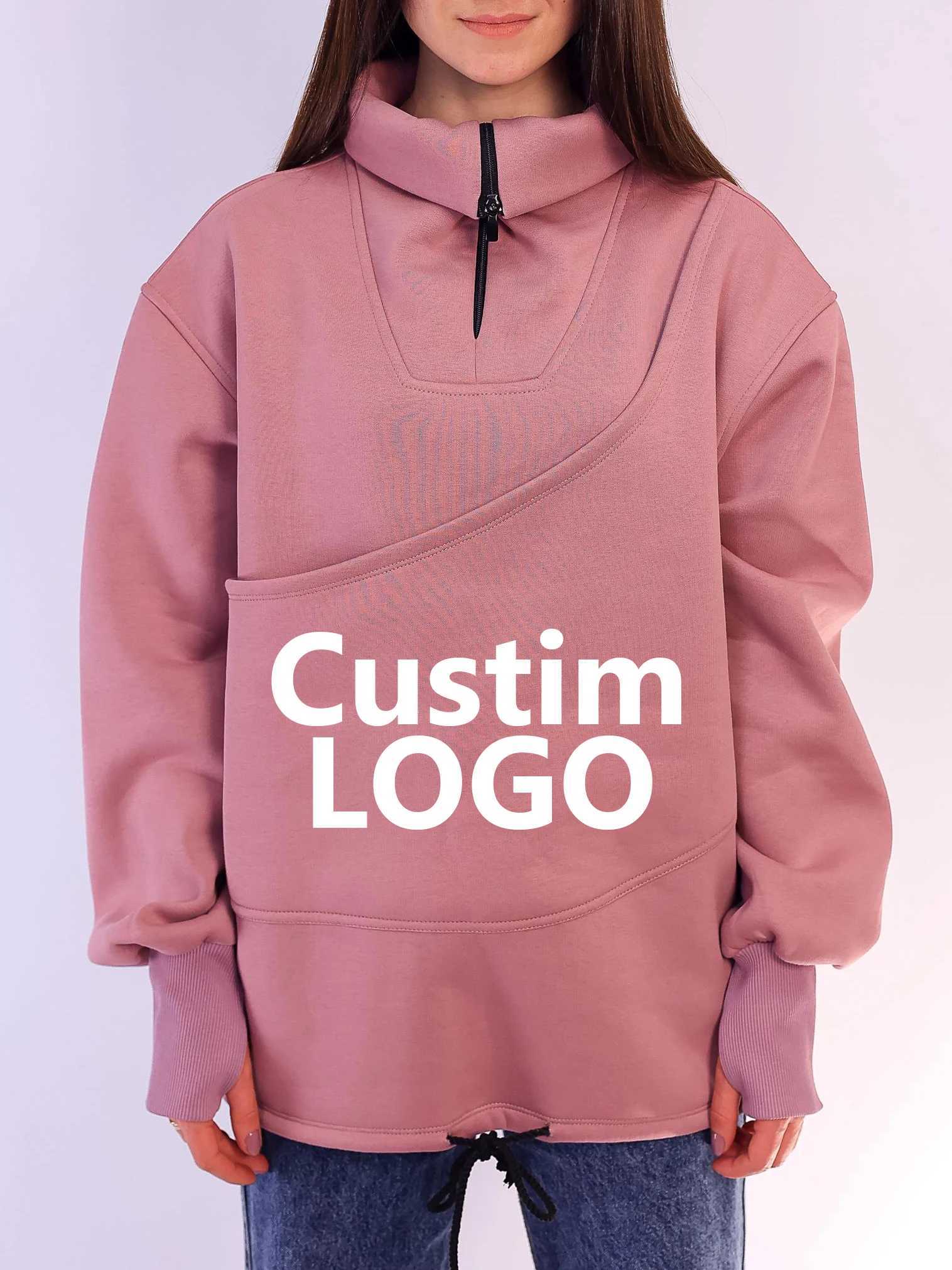 POD customization Personalized Pet Hoodie Carrier Custom Cotton Blend Sweatshirt with Kangaroo Pocket Matching Owner Outfit for Dogs Cats PuppiesT2511