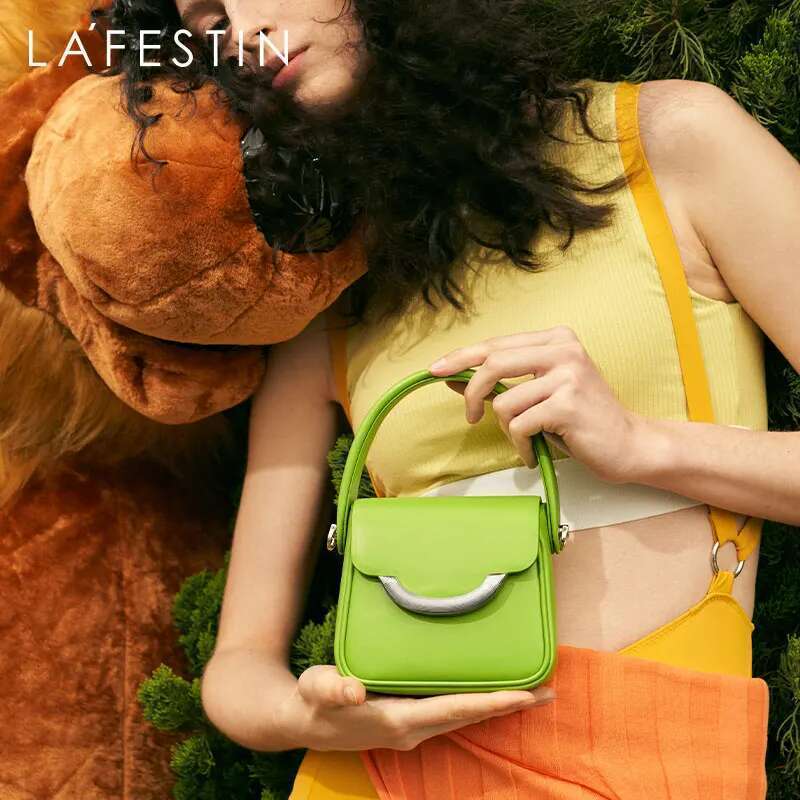 LA FESTIN Women's Bag Small New Handbag Fashion Chain Designer Shoulder Crossbody Messenger Bag