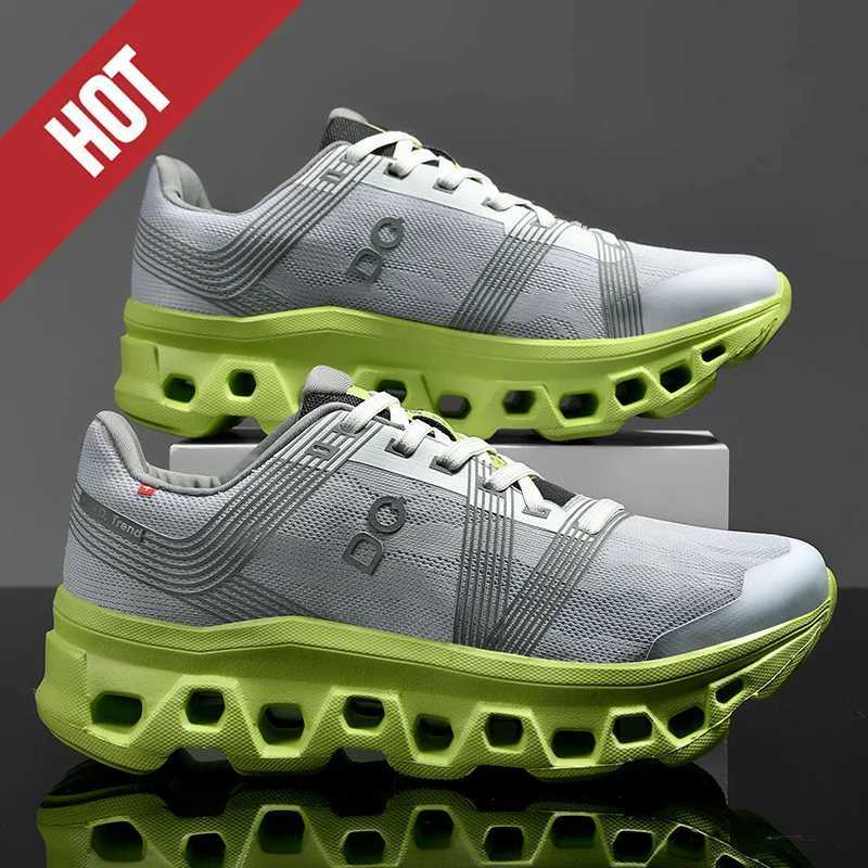 Men Sports Running Shoes Marathon Air Cushion Breathable Lightweight Mens Outdoor Hiking Athletic Nonskid Sneakers Jogging Race Z250411