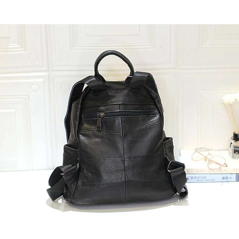Designer Bag Ipinee Backpack Women Cow Backpacks For Girls Genuine Leather School Bags Casual Knapsack Large Travel Bag