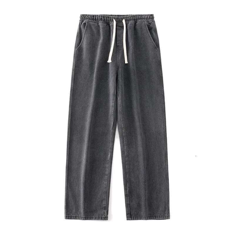 2024 Men's Hip-Hop Baggy Jeans Streetwear Oversized Wide Leg Pants - Drape Loose Fit Casual Trousers High Quality Free Shipping