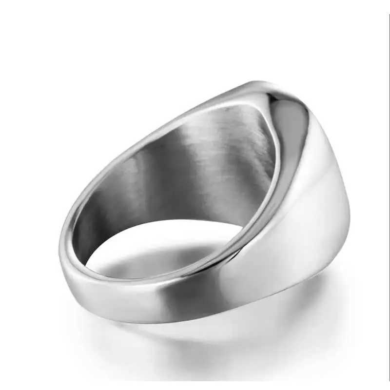 Islamic Prophet Muhammad Ring Stainless Steel Ring Muslim JewelryXJ250412
