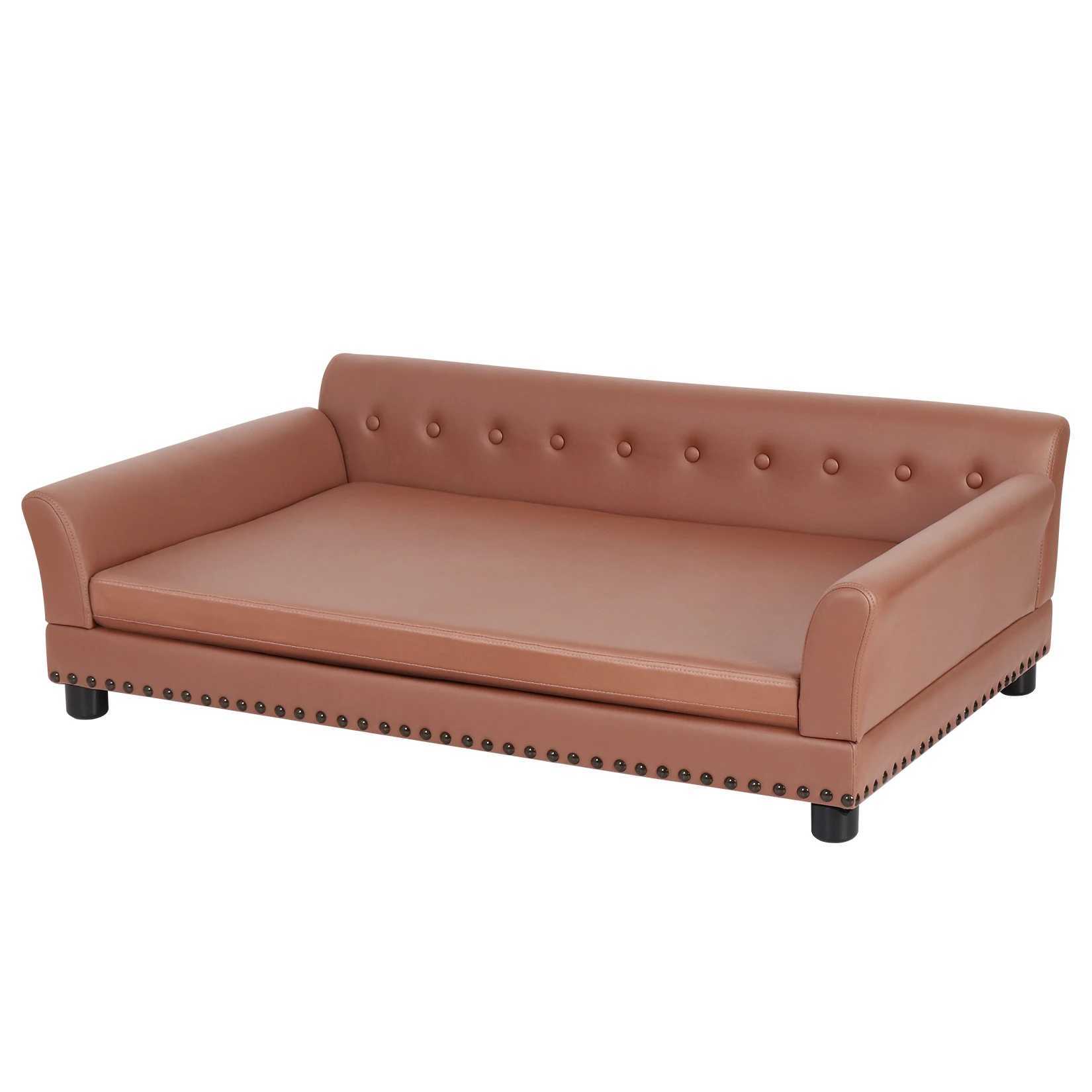 Pet sofa bed Bingo Paw waterproof sand hairstyle dog bed Pet sniffing lounge bed with detachable pad X250412