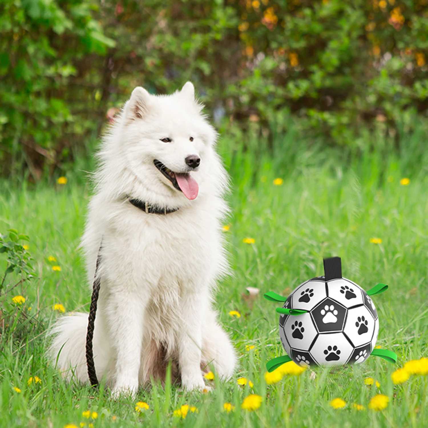 High Quality Dog toy balls pet balls dog training soccer balls pet toys and soccer needles can be purchased separately T2504012