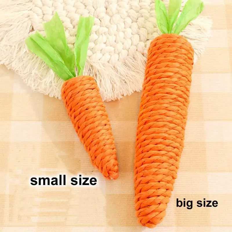 Cat toys for self entertainment Karot teeth and cat teasing stickers bite resistant scratch resistant teeth and claws Y250412