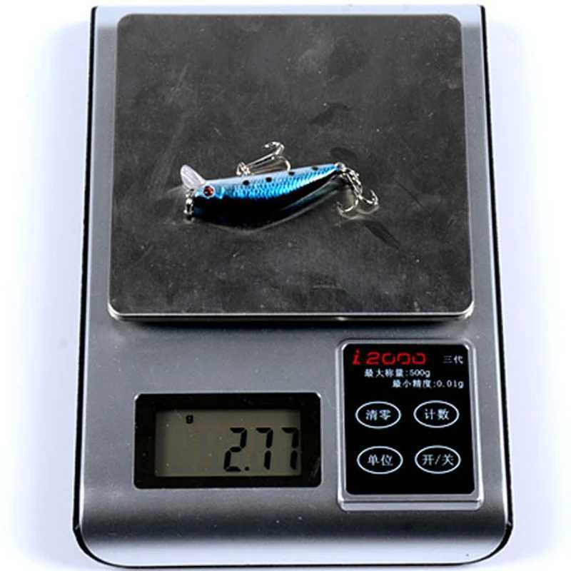 1PCS Floating Minnow Fishing Lure 4.5cm 2.8g Lifelike Plastic Wobbler Crankbaits 3D Eyes Isca Artficial Hard Bait Carp Fishing Z250411