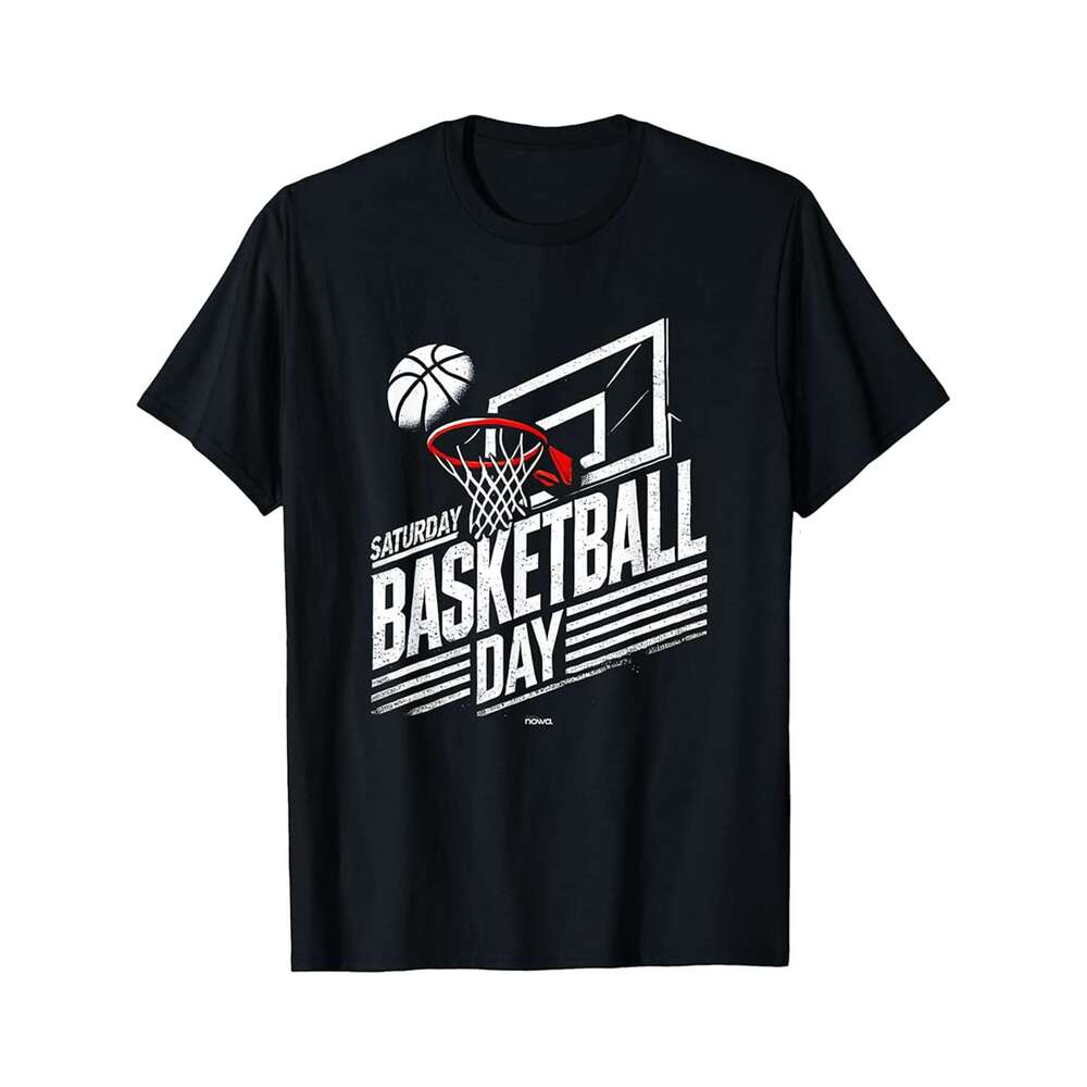 Designer T shirt SATURDAY IS BASKETBALL DAY VERSION 1 - 220g T shits