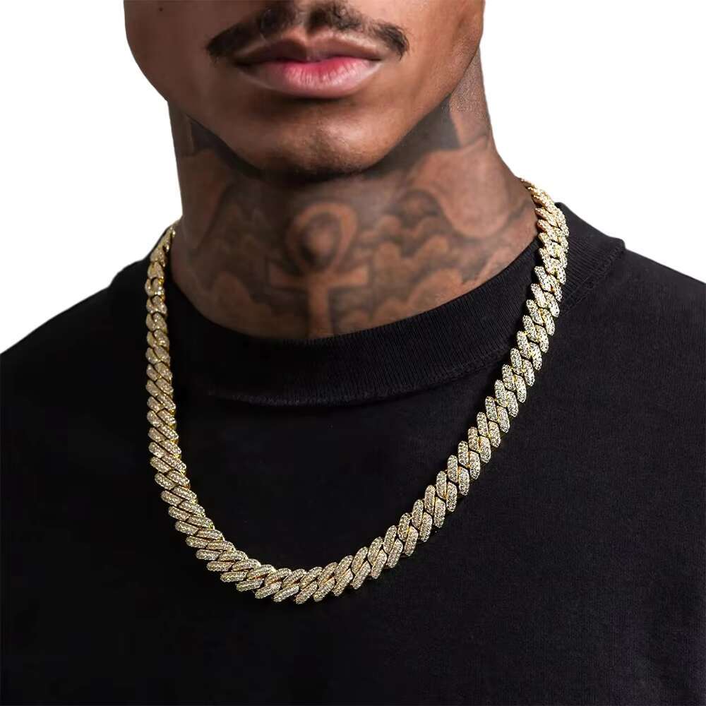 Men's Miami k Fashion Jewelry Hiphop Cuban Chain Necklace Shfy Dropshipping