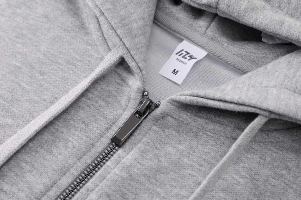 POD customization Fashion hoodie custom zipper jacket cardigan printed embroidered mens and womens pure cotton clothesT251112