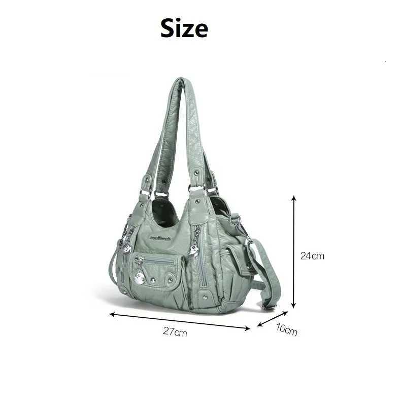 Women luxury handbags women bags designer Vintage Soft Leather Bags Fashion Satchel Motorcycle Bag Tote Bags messenger bagW251111