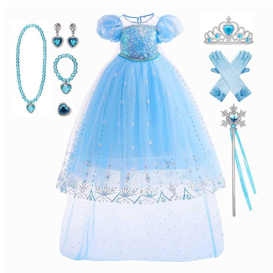 Disney Princess Charm Cinderella Dress Girl Formal DressXJ250411