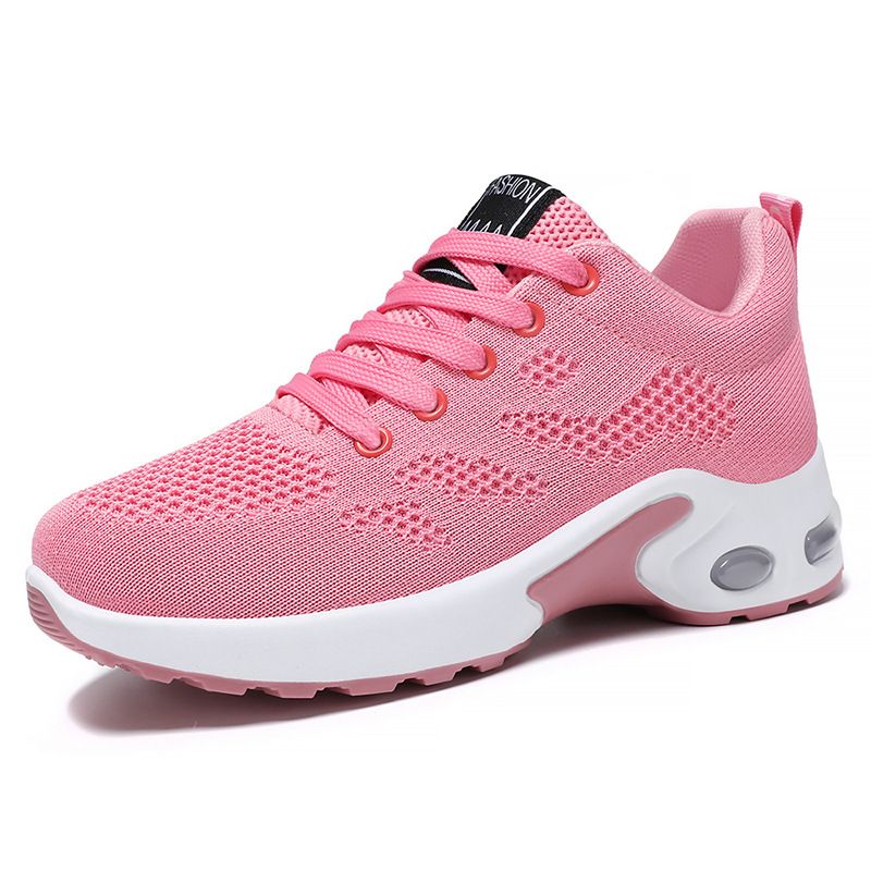 Korean Style Cloud Cushion Sport Shoes Unisex - Spring Summer Lightweight Mesh Running Shoes Non-Slip Walking Shoes