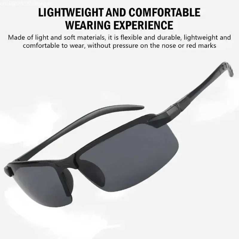 Sunglasses Men UV400 Sun Glasses Fishing Goggles Outdoor Sport Eyewear Fishing Sunshades Glasses Z250411