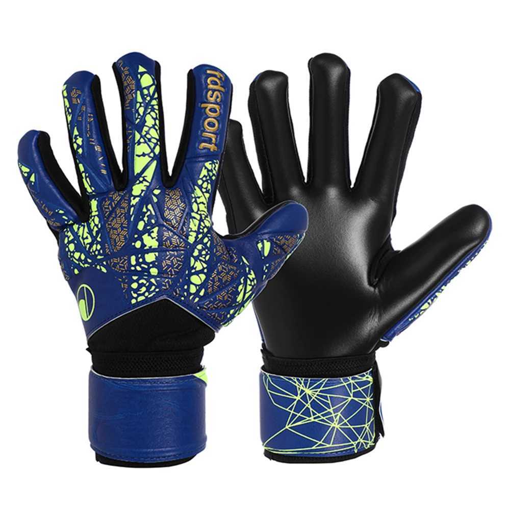 Professional Football Goalkeeper Gloves Mens Adult Match Training Rugby Goalkeeper Protective Gloves Anti slip LatexXJ250412