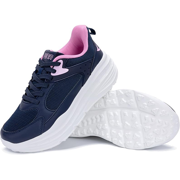 Designer Shoes High Quality Women's Chunky Platform Sneakers Lightweight Walking Lace-up Memory Foam Comfortable Casual Sneakers