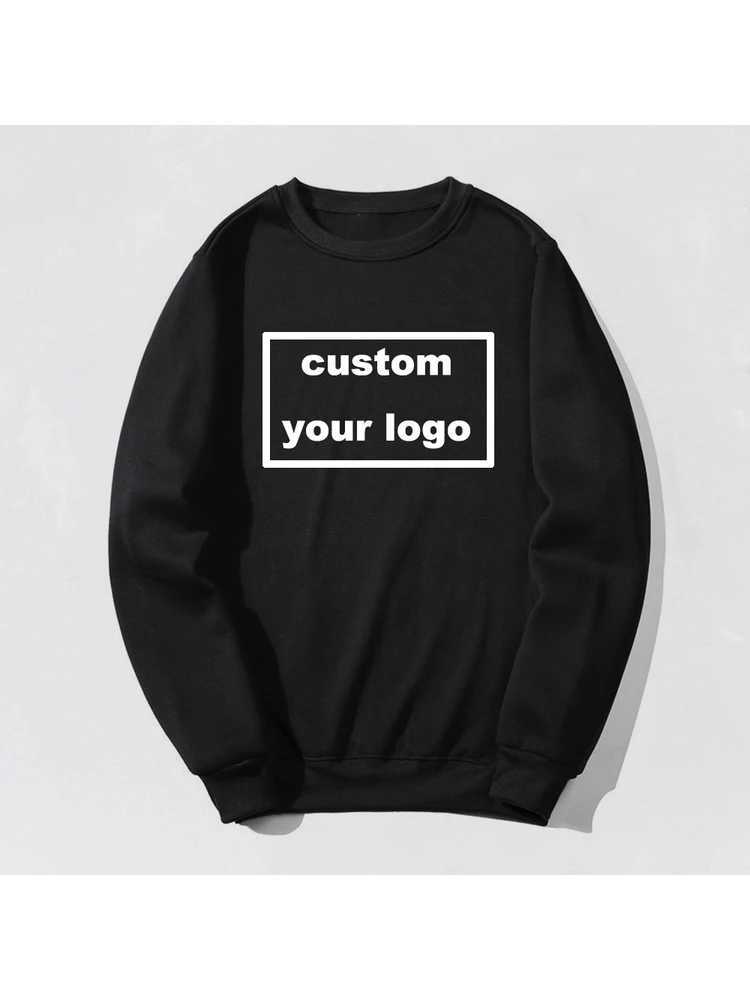 POD customization Customized Print Wholesale Women Sweatshirts Unisex DIY Streetwear Drop Shipping Men ClothingT251112