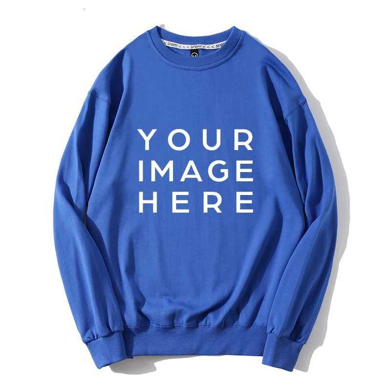 POD customization Custom Printed Photo/text 2025 Autumn Winter Men And Women Loose Casual Sweatshirts Street Wear Cotton Tops Hoody SudaderasT251112