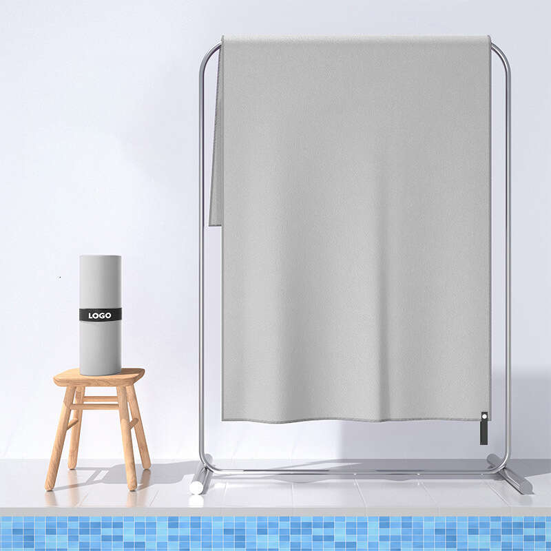 In Stock Dropshipping Double-Sided Fleece Quick-Dry Portable Sports Custom Logo Outdoor Swimming Fitness Towel Sweat-Absorbent