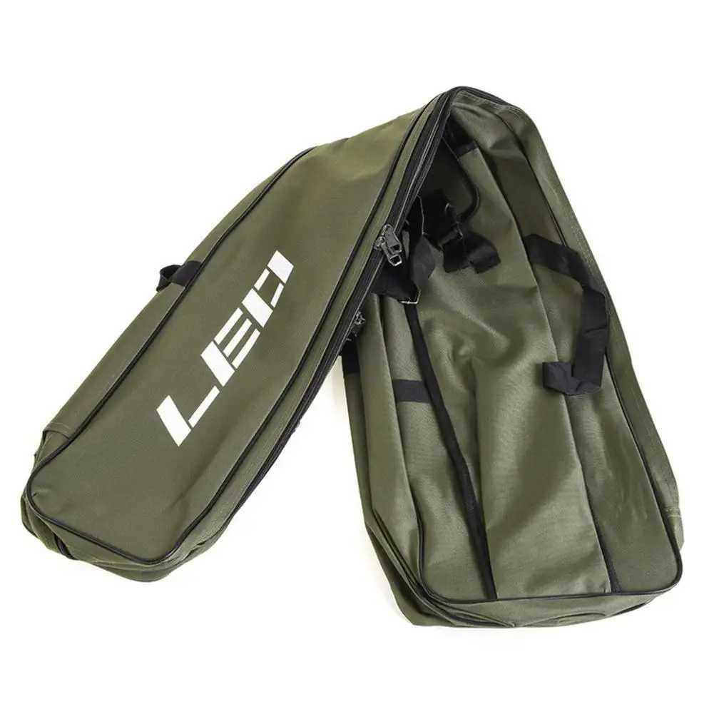 1.3m Portable Folding Fishing Rod Bag 2 Layer Fishing Pole Gear Tool Storage Case Backpack Fishing Equipment Fishing Reel Bag Z250411